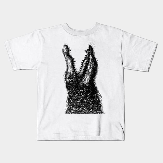 Crocodile Kids T-Shirt by GeeTee